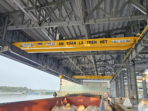 CẦU TRỤC DẦM ĐÔI (OVERHEAD CRANE DOUBLE GIRDER)